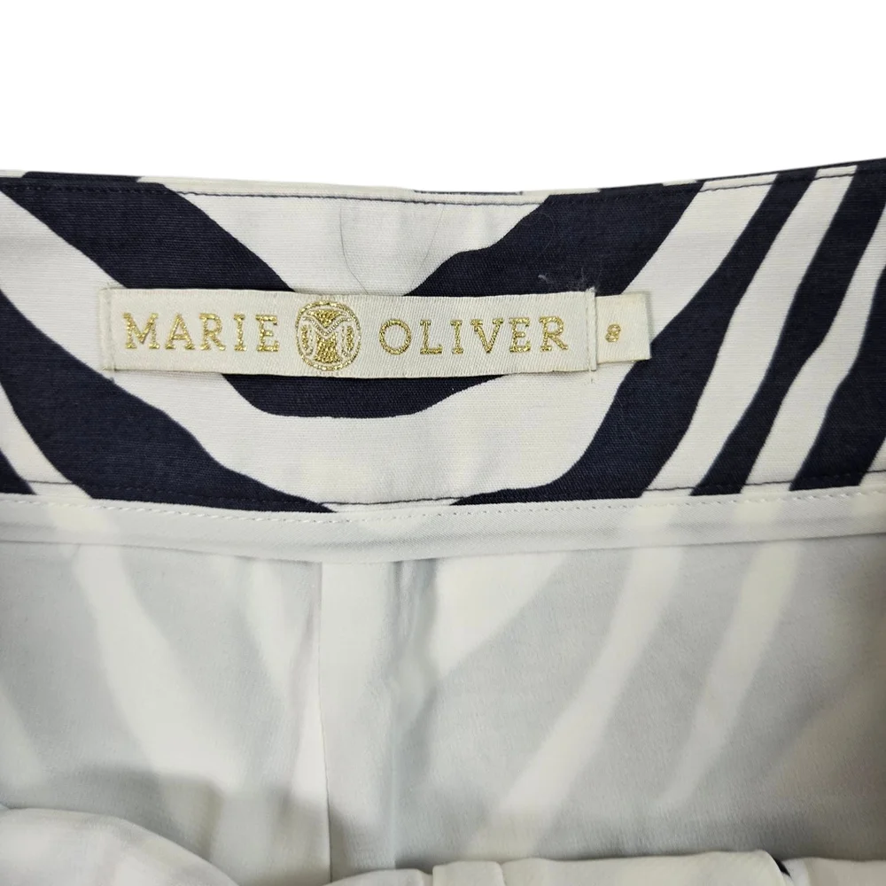 NWOT Zebra Print Marie Oliver Women's Shorts Sz 8 - Picture 5 of 10